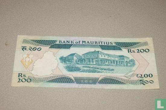 Mauritius 200 Roepees 1985 - Afbeelding 2