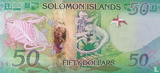 Salomonseilanden 50 Dollars - Afbeelding 2