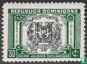 Briefmarken für Sendungen mit deklariertem Wert