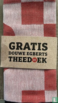 Douwe Egberts theedoek - Image 1