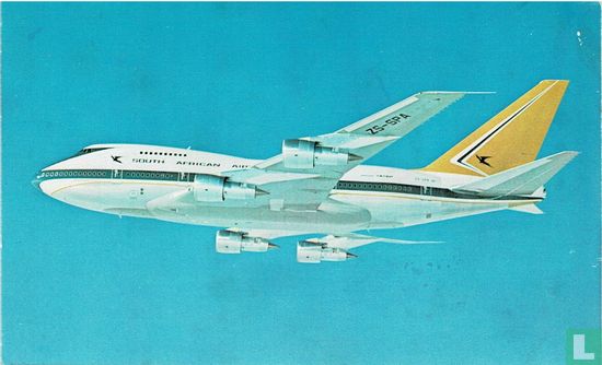 SAA South African Airways - Boeing 747sp  - Afbeelding 1