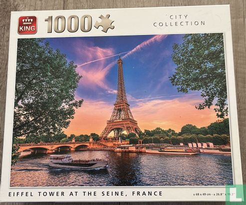 Eiffel Tower at the Seine, France - Bild 1