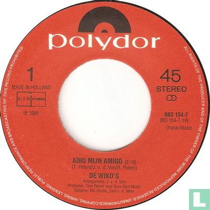 Adio mijn Amigo - Bild 3