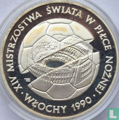 Polen 500 Zlotych 1988 (PP) "1990 Football World Cup in Italy" - Bild 2