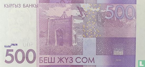 Kirgizië 500 Som - Afbeelding 2