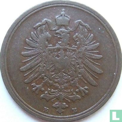 Duitse Rijk 1 pfennig 1886 (E) - Afbeelding 2
