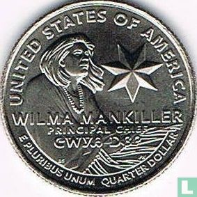 Verenigde Staten ¼ dollar 2022 (S) "Wilma Mankiller" - Afbeelding 2