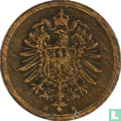 German Empire 1 pfennig 1885 (E) - Image 2