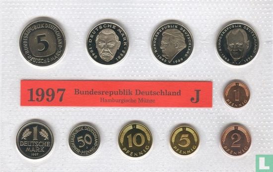 Germany mint set 1997 (J) - Image 1