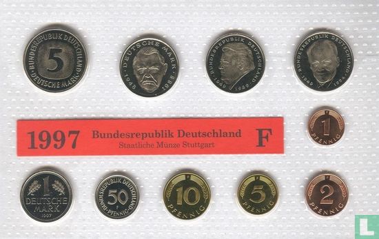 Germany mint set 1997 (F) - Image 1