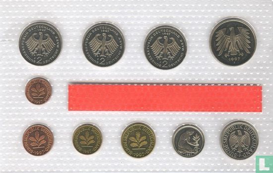 Germany mint set 1997 (F) - Image 2