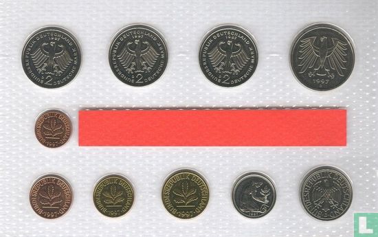 Germany mint set 1997 (D) - Image 2