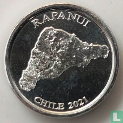 Chili 1 peso 2021 (type 2) - Afbeelding 1