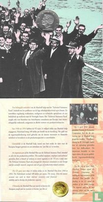 Pays-Bas 10 gulden 1997 (folder) "50th anniversary Marshall Plan" - Image 3