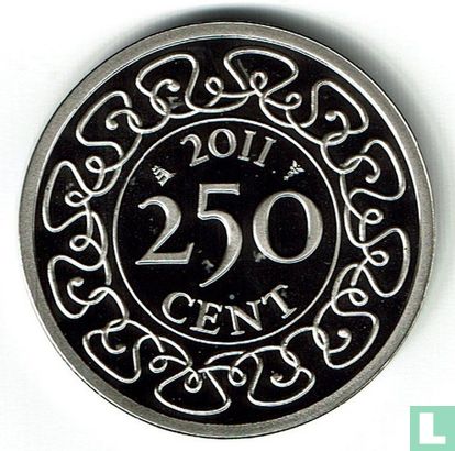 Suriname 250 Cent 2011 - Bild 1