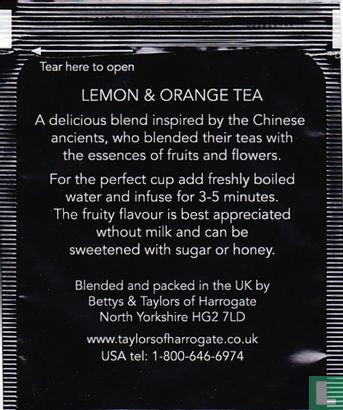 Lemon & Orange Tea  - Afbeelding 2