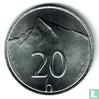 Slowakije 20 halierov 2001 - Afbeelding 2
