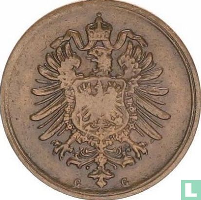 Duitse Rijk 1 pfennig 1876 (G) - Afbeelding 2