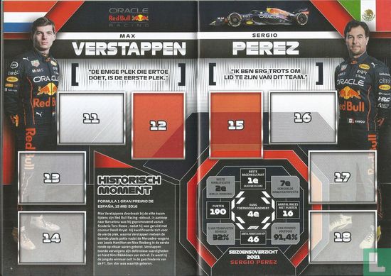 F1 officiële stickeralbum 2022 - Bild 3