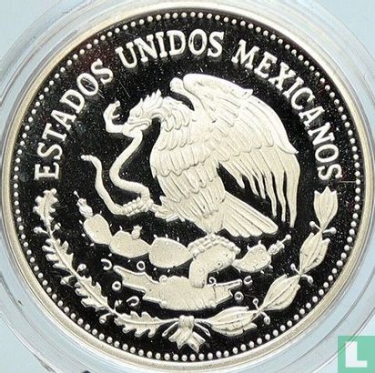 Mexico 25 pesos 1986 (PROOF - type 2) "Football World Cup in Mexico" - Image 2