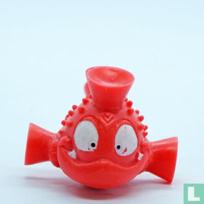Suction Cup Monster (fish - red) - Image 1