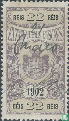 Imposto do sello 22 Reis