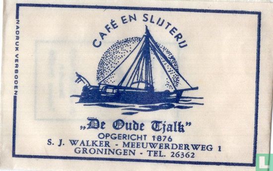 Café en Slijterij "De Oude Tjalk" - Image 1