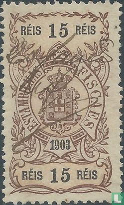 Imposto do sello 15 Reis
