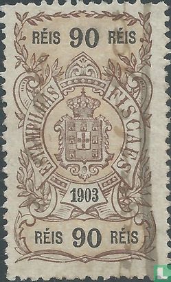 Imposto do sello 90 Reis