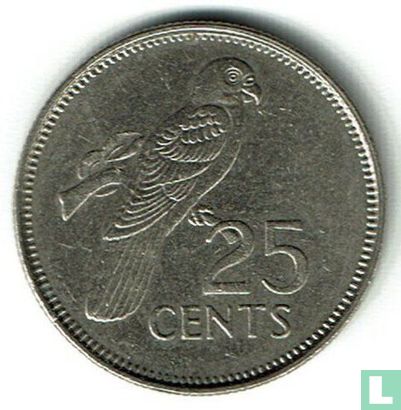 Seychelles 25 cents 1992 - Image 2