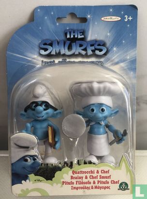 Glasses Smurf and Cook Smurf - Image 1