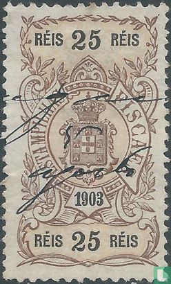 Imposto do sello 25 Reis