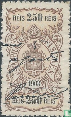 Imposto do sello 250 Reis