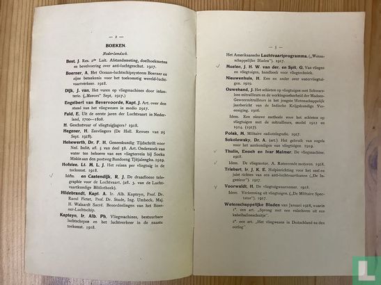 2de Aanvullings Catalogus der Bibliotheek van de KNVvL - Image 3