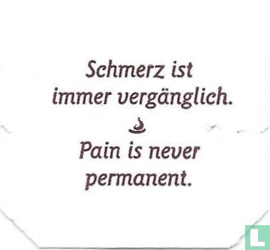 Schmerz ist immer vergänglich. • Pain is never permanent. - Bild 1