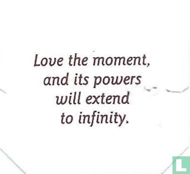 Love the moment, and its powers will extend to infinity. - Bild 1