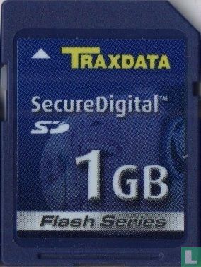 Traxdata SD Card 1 Gb - Afbeelding 1