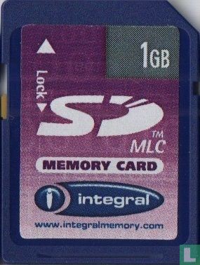 Integral SD Card 1 Gb - Afbeelding 1