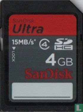 SanDisk Ultra HC SD Card 4 Gb - Bild 1