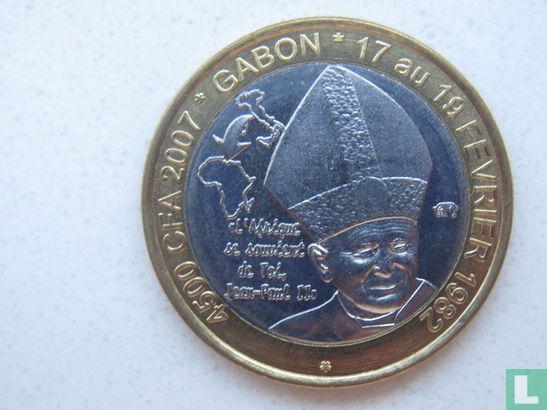 Gabon 4500 CFA 2007  - Afbeelding 1