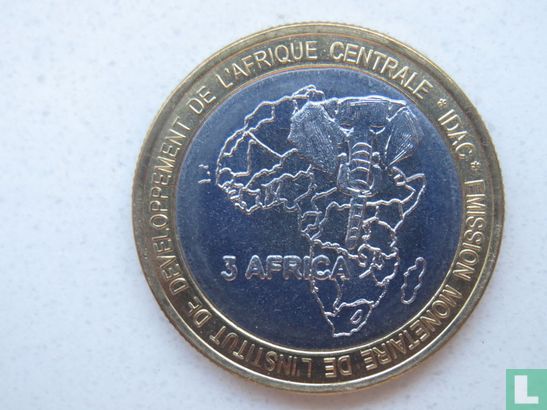 Gabon 4500 CFA 2007  - Image 2