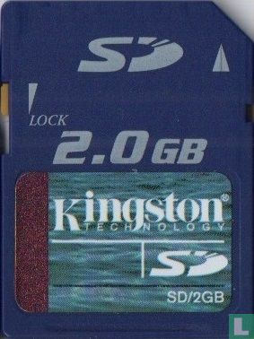 Kingston SD Card 2 Gb - Afbeelding 1