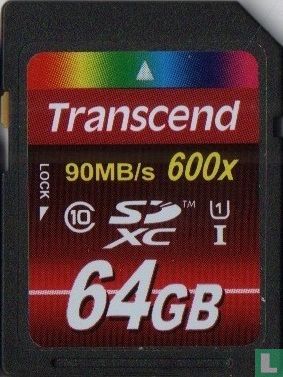 Transcend SD XC Card 64 Gb - Afbeelding 1