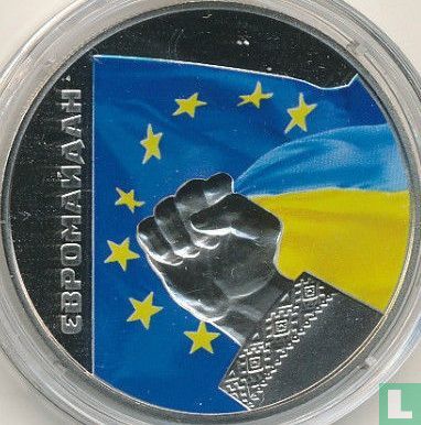 Ukraine 5 hryven 2015 "Revolution of Dignity - Euromaidan" - Image 2