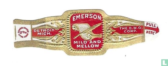 Emerson Mild and Mellow-Detroit Mich.-The D.W.G. Corp. Pull Here   - Image 1