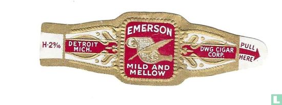Emerson Mild and Mellow - Detroit Mich. - D.W.G. Cigar Corp.  - Bild 1