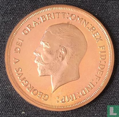 one penny 1933 - Afbeelding 2