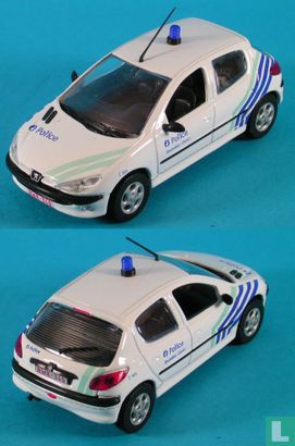 Peugeot 206 'Police Bruxelles -Ouest' - Afbeelding 2