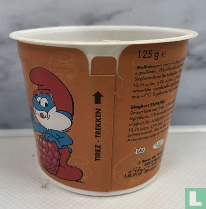 Smurfin en Papasmurf potje yoghurt - Bild 3