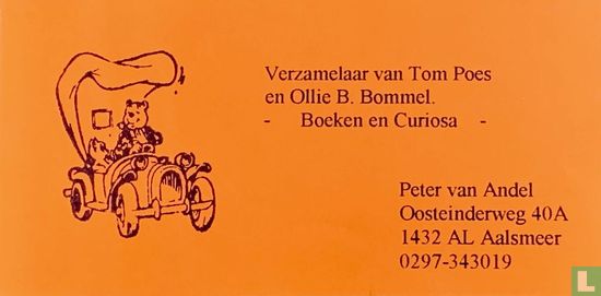 Visitekaartje Bommel en Tom Poes - Bild 1